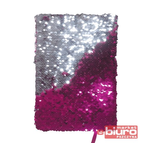 NOTATNIK CEKINOWY RÓŻOWY STN2619