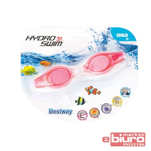 OKULARKI DO PŁYWANIA 21062 BESTWAY RÓŻOWE