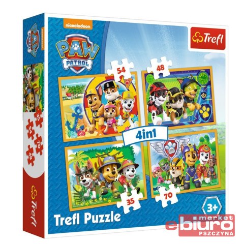 PUZZLE 4W1 ZAWSZE NA CZAS 34307 TREFL