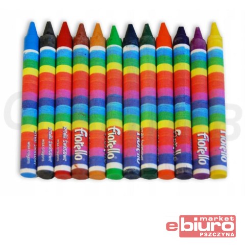 KREDKI GRAND ŚWIECOWE 12 KOLORÓW