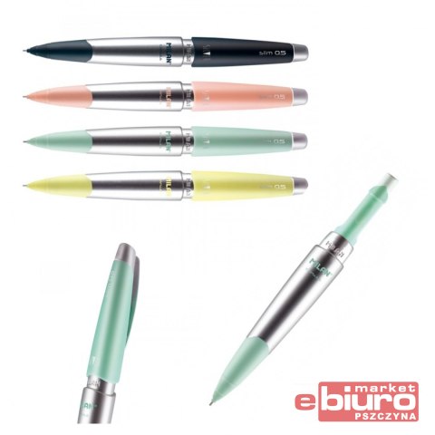 OŁÓWEK MECH CAPSULE SLIM SILVER 0,5 HB