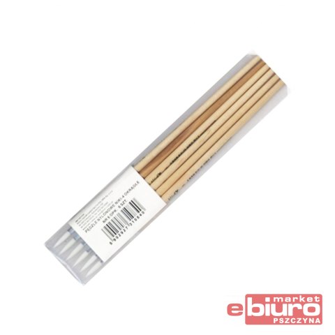 PĘDZLE NYLONOWE OKRĄGŁE NIKI4 NR 6 A'6