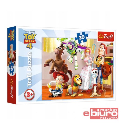 PUZZLE 30 GOTOWI DO ZABAWY TREFL 18243