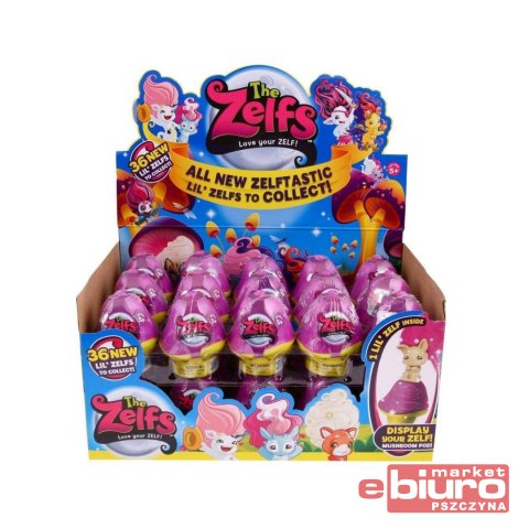 ZELFS MAGIA ELFÓW FIGURKA 4CM W GRZYBKU MIX