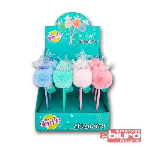 DŁUGOPIS POMPON PASTEL STN 6000 STNUX