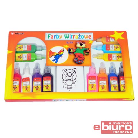 FARBY WITRAŻOWE 13 KOLORÓW KPL SJ-89 3128