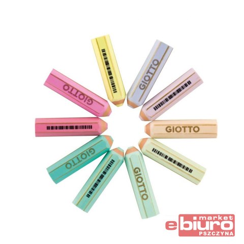 GUMKA OŁÓWEK HAPPY PASTEL