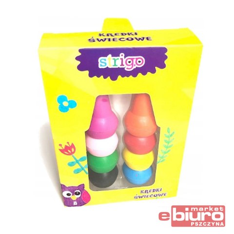 KREDKI ŚWIECOWE FINGER 8 SZT. SSC022 STRIGO