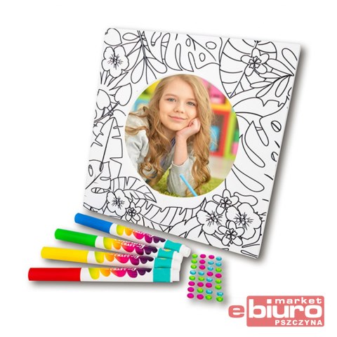 RAMKA MDF DO KOLOROWANIA KOŁO STN 6093 STNUX