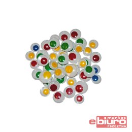 RUCHOME OCZKA RO19 KOLOROWE ŹRENICE 12-16MM BREWIS