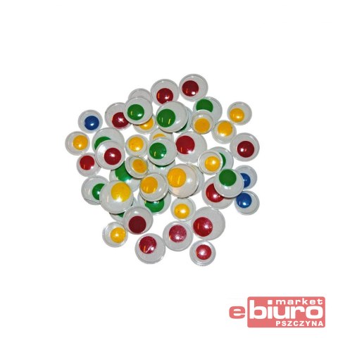 RUCHOME OCZKA RO19 KOLOROWE ŹRENICE 12-16MM BREWIS