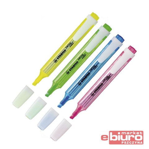 ZAKREŚLACZ STABILO SWING COOL ETUI 4 KOL.