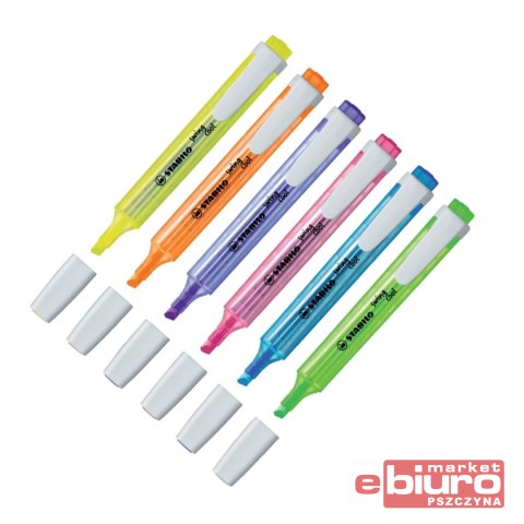 ZAKREŚLACZE STABILO SWING COOL ETUI 6 KOL.