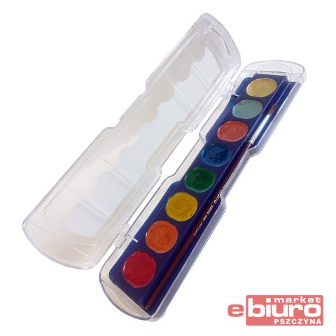 AKWARELE METALICZNE GIOTTO 8 KOLORÓW 331100 METAL