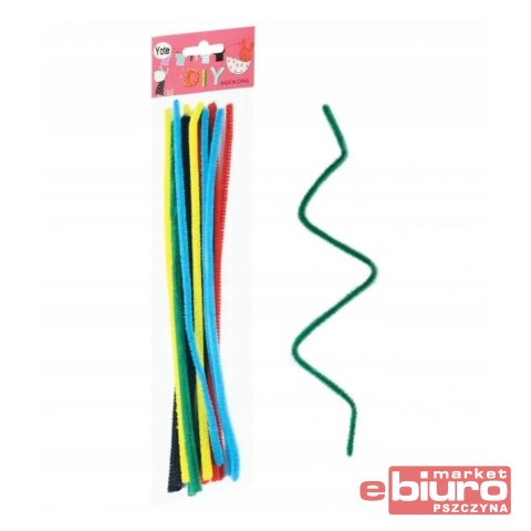 DRUCIKI KREATYWNE 5 KOL ŚR 6MM DŁ30CM 15SZT FANDY