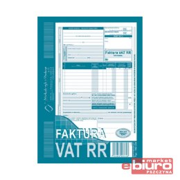 FAKTURA VAT RR DLA ROLNIKÓW A5 185-3N