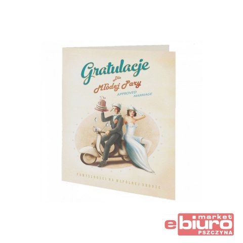 KARNET ŚLUBNY KW VINTAGE ART NUVO