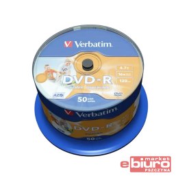 PŁYTA DVD-R VERBATIM 4,7GB 16X SP50 97167