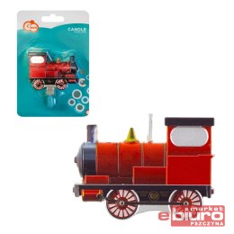 ŚWIECZKA CIUCHCIA METALICZNA GODAN