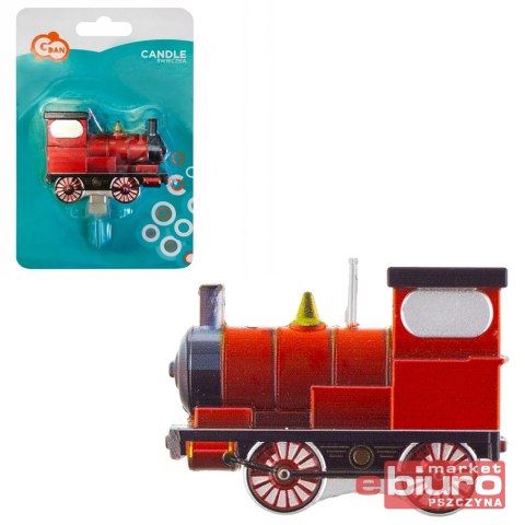 ŚWIECZKA CIUCHCIA METALICZNA GODAN