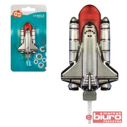 ŚWIECZKA RAKIETA METALICZNA GODAN