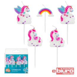 ŚWIECZKI PIKERY JEDNOROŻCE A'5 GODAN