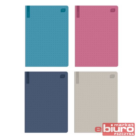 ZESZYT A4 80 KARTEK KRATKA MAT+UV OFFICE INTERDRUK