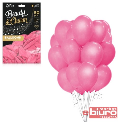 BALONY BEAUTY&CHARM PASTEL RÓŻOWE 12" 50SZT