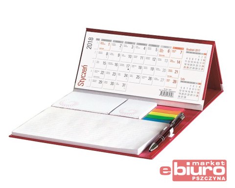 KALENDARZ BIURKOWY Z DŁUGOPISEM KB063B