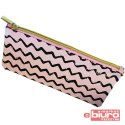 PIÓRNIK 10X21 RÓŻOWY ZYGZAK INCOOD