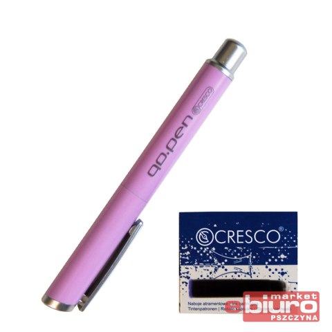 PIÓRO WIECZNE GO PEN PASTEL+ NABOJE FIOLETOWE