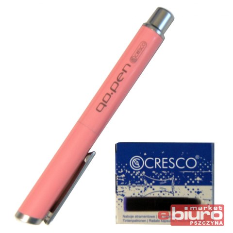 PIÓRO WIECZNE GO PEN PASTEL+ NABOJE RÓŻOWE