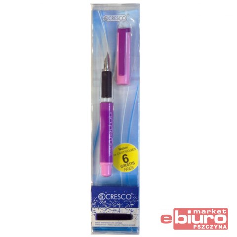 PIÓRO WIECZNE GO PEN COLOR+ 6 NAB. FIOLETOWY