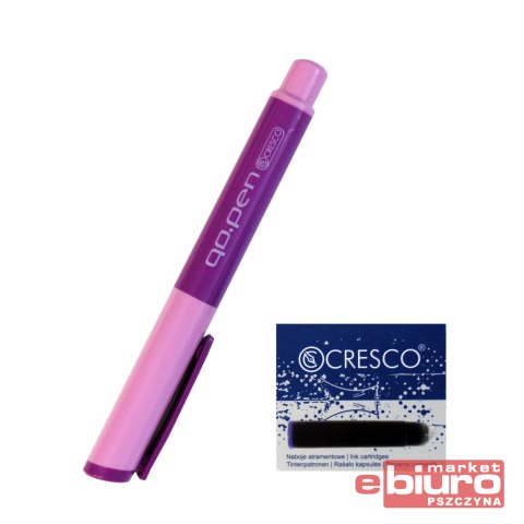 PIÓRO WIECZNE GO PEN COLOR+ 6 NAB. FIOLETOWY