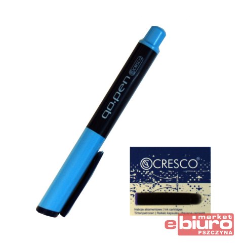 PIÓRO WIECZNE GO PEN COLOR+ 6 NAB. NIEBIESKI