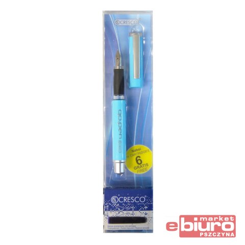 PIÓRO WIECZNE GO PEN PASTEL+ NABOJE NIEBIESKIE