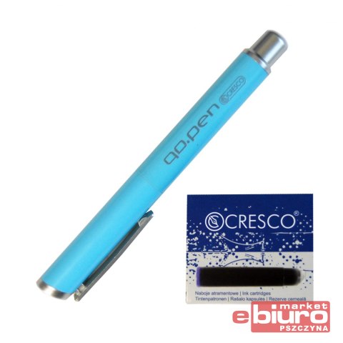 PIÓRO WIECZNE GO PEN PASTEL+ NABOJE NIEBIESKIE