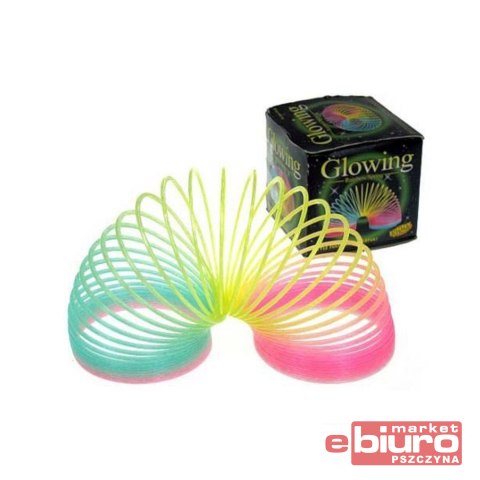 SPRĘŻYNA ŚWIECĄCA W CIEMNOŚCI 7,5CM A1088-2