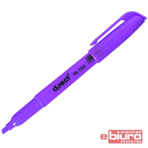 ZAKREŚLACZ D.RECT 1226 FIOLETOWY 121032