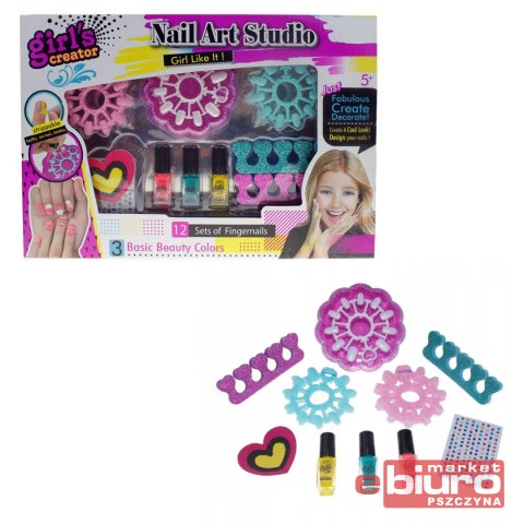 ZESTAW DO ZDOBIENIA PAZNOKCI ASKATO