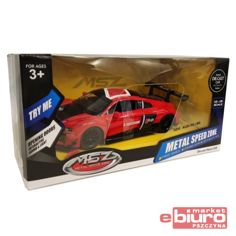 AUDI R8 LMS 1:24 18CM ŚW DŹW 68262A 0946 HIPO