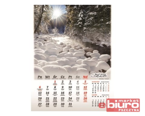 KALENDARZ 7-PLANSZOWY MALOWNICZA POLSKA ARTSEZON