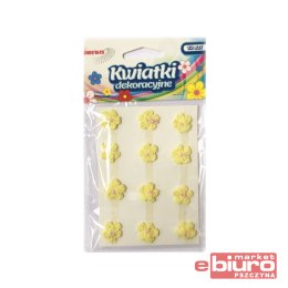 KWIATKI 18MM K18-3 ŻÓŁTE BREWIS