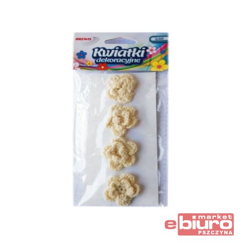 KWIATKI 35MM K35-3 ECRU BREWIS