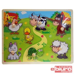 PUZZLE DREWNO SAFARI BPUZ5492 BIGTOYS