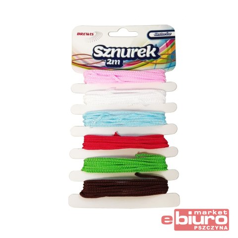 SZNUREK SZ6-1 MIX 6 KOLORÓW BREWIS