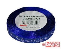 WSTĄŻKA SATYNOWA BN 25MM WSX12 KOLOR 11 GRANAT