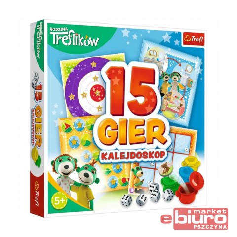GRA KALEJDOSKOP 15 TREFLIKI 01922 TREFL