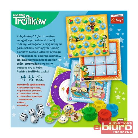 GRA KALEJDOSKOP 15 TREFLIKI 01922 TREFL