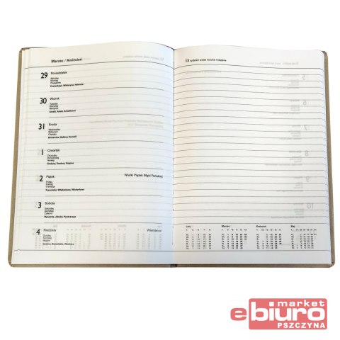 KALENDARZ A5 TYGODNIOWY FLEX ZIELONY HERLITZ